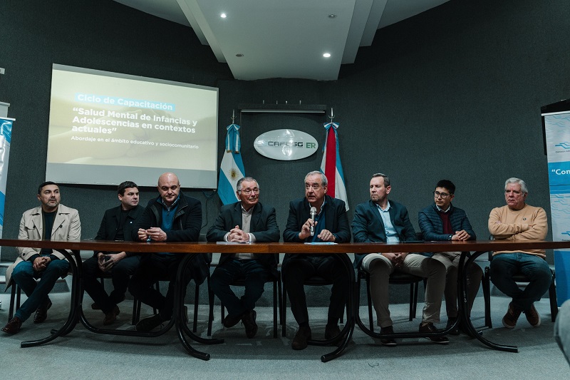 CAFESG y la Delegación Argentina ante CTM Salto Grande lanzaron un ciclo de capacitación sobre Salud Mental en Infancias y Adolescencias
